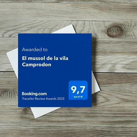 El Mussol De La Vila Camprodon, Balconets Amb Vistes A La Placa 外观 照片