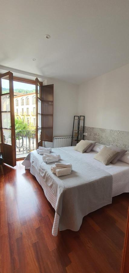 El Mussol De La Vila Camprodon, Balconets Amb Vistes A La Placa 外观 照片